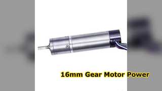 16mm Planetary Gear Motor Low Noise CE ROHS