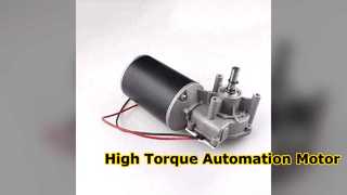 100W 76mm High Torque Worm Gear Motor Automation