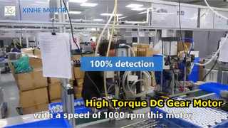 12V DC Gear Motor High Torque Robot Automation