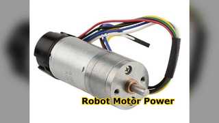 25D370 DC Gear Motor 6V 12V Robot Power